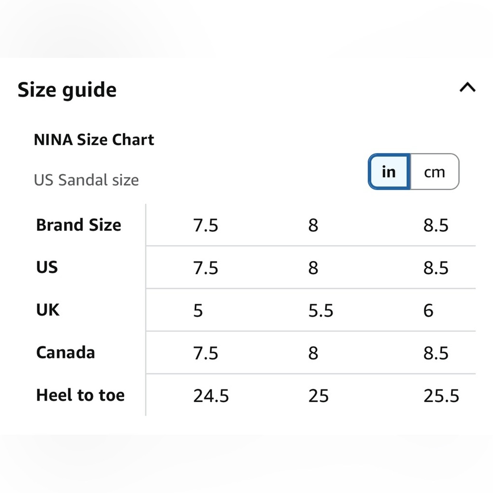 NINA Women’s Metallic Neptune Leather Open Toe Strappy Sandals! Size 8. - Picture 15 of 15